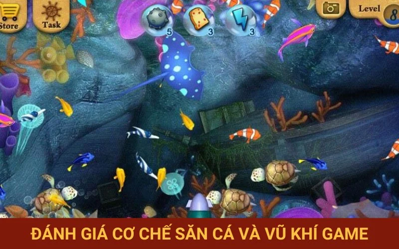 Cơ chế săn mồi và hệ thống vũ khí