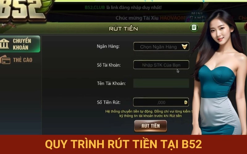Chi tiết các bước rút tiền tại nhà cái